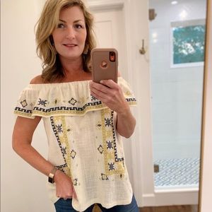 Boho Off Shoulder Top